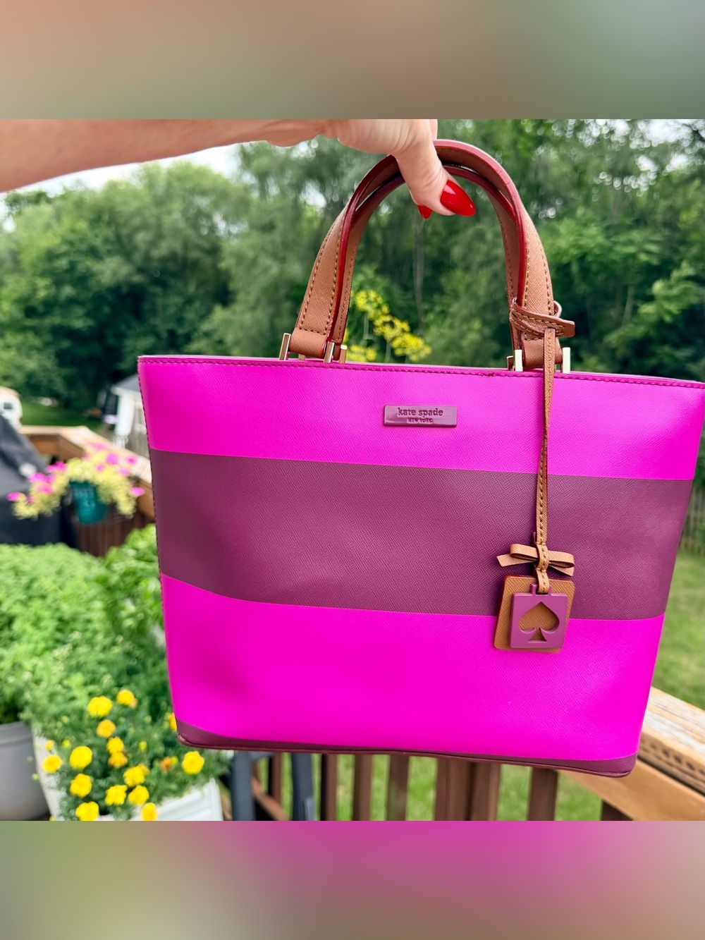 Kate Spade New York "Juno" Tote from the Grant Street Collection - Picture 12 of 12